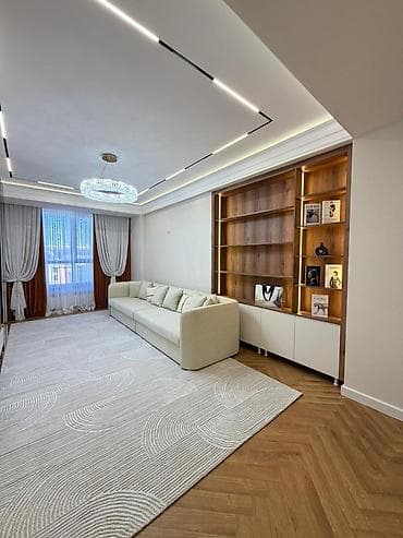 3 к: 2 комнаты, 77 м², Элитка, 3 этаж, Дизайнерский ремонт — 3