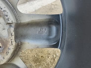 r17 4100: Литые Диски R 17 Комплект, отверстий - 5, Б/у — 4