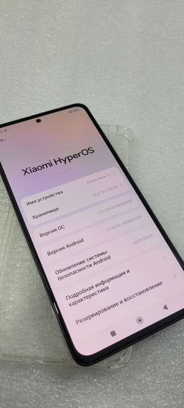 redmi note 12 бишкек: Redmi, Redmi Note 13, Колдонулган, 128 ГБ, түсү - Кара, 2 SIM — 5