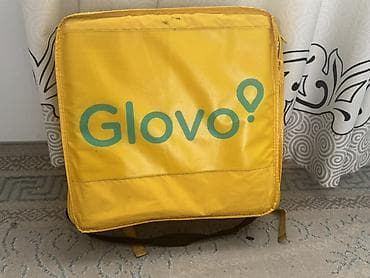 Личные вещи: Терморюкзак курьерский Glovo - Профессиональный изотермический рюкзак — 1