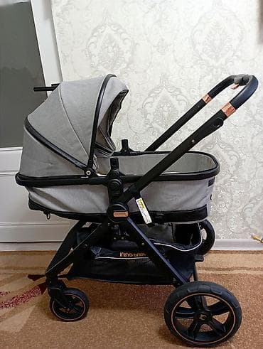 кокон для коляски: Коляска-люлька INING BABY, универсальная 2 в 1 - Тип: прогулочная — 1