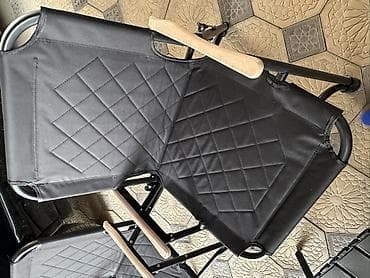 садовый столик: Комплект уличной мебели для террасы/пикника: складной стол + 4 кресла — 4