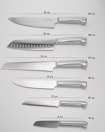 ножи бу: Комплект ножей в ретро-стиле 50-х годов сочетает в себе лучшие — 3