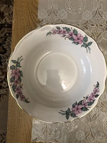 Набор глубоких фарфоровых тарелок (8 шт.) Пр-во: Коростеньский