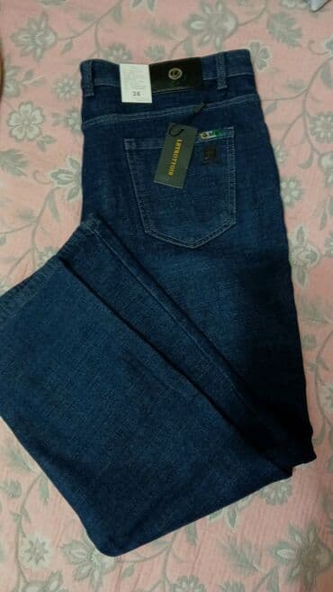 отдам каракала: 800 сом!!! 💙Новые теплые мужские джинсы с начёсом размер 38( 56 — 3