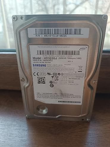 asus prime: Накопитель, Б/у, Samsung, HDD, Для ПК — 1