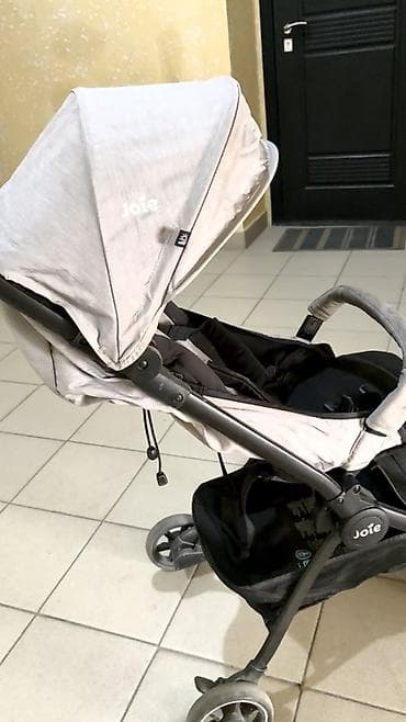 bazar kg: Коляска, Joie, цвет - Серебристый, Б/у, Самовывоз — 3