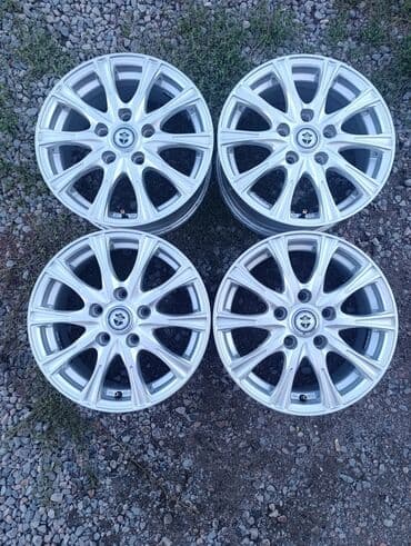 купить диск на машину: Куйма Дисктер R 15 Weds, Комплект, тешиктери - 5, Колдонулган — 2