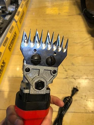 драбилка унверсал: Электрическая машинка для стрижки овец RTRMAX - Модель: RTY902 (набор — 6