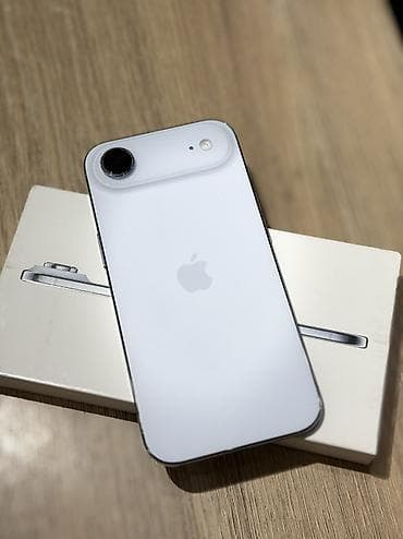 купить бу айфоны: IPhone Air, Б/у, 256 ГБ, Pacific Blue, Кабель, Коробка, 100 % — 2