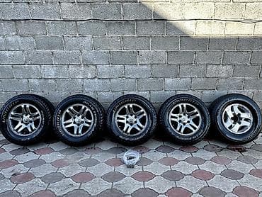 Литые Диски R 17 Toyota, Комплект, отверстий - 6, Б/у
