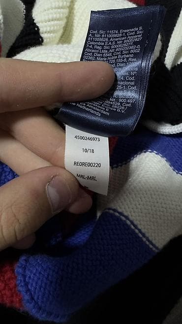 Толстовки: Мужская толстовка, L, Tommy Hilfiger, Новый, цвет - Красный, Самовывоз — 4
