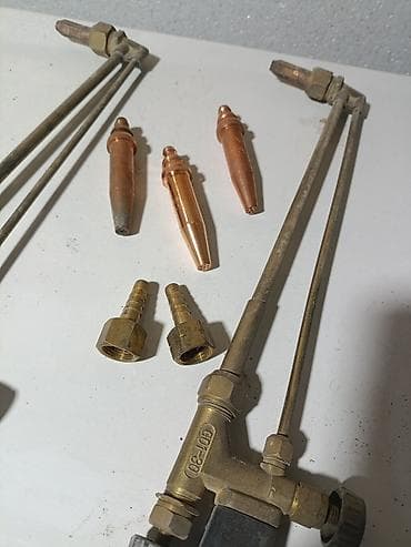 Кесүүчү шаймандар: Газовые резаки/горелки для резки металла G01-30 (2 шт.) с комплектом — 3
