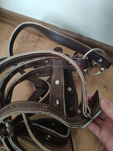 ящик почтовый: Жугон сатылат, кожадан жасалган, бышык заклепкалары менен. Баасын — 5