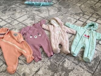 Игрушки: Вещи пакетом на девочку с рождения от 56 размера до 1,5 года, в — 16