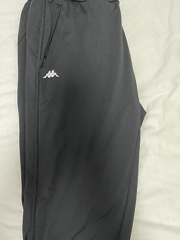 kappa: Женские Спортивные капри Kappa, черные - Классический логотип Kappa — 1