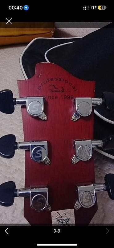 tech deck: Акустическая гитара Sevinia (Professional, since 1996) с вырезом - — 3