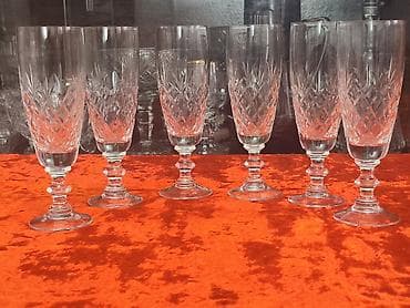 продаю балясины: Набор бокалов из стекла/хрусталя. - Комплект №1: 6 высоких бокалов на — 1