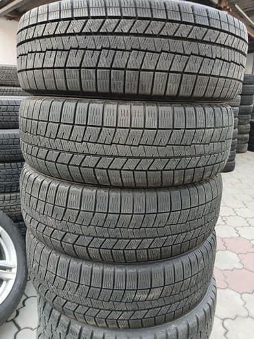 шины для делики зимние: Шины 185 / 60 / R 15, Зима, Б/у, Комплект, Внедорожные (АТ/МТ), Япония, Dunlop — 1