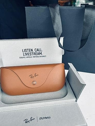 Портативные консоли: Очки Ray-Ban | Meta — умные очки для прослушивания, звонков и прямых — 1