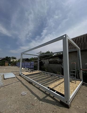 нет времени: Модульный блок‑контейнер из сэндвич‑панелей Много размер 6-3 6-4 7-3 — 7