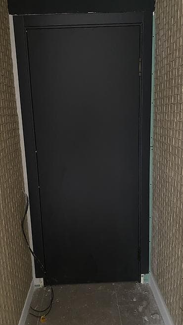 двери скрытого монтажа: Межкомнатная дверь, Новый, Глухие, Двухстворчатая, Деревянная, Распашная, Скрытого монтажа, цвет - Белый — 9