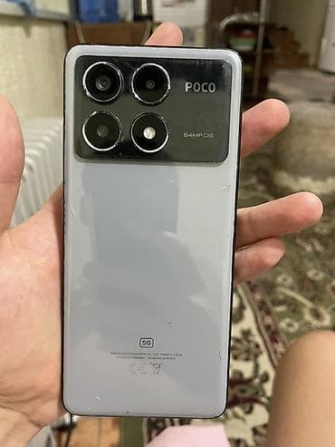 Смартфон POCO X6 PRO Из минусов экран менян на оригинальный снятый с at lalafo.kg Смартфон POCO X6 PRO Из минусов экран менян на оригинальный снятый с