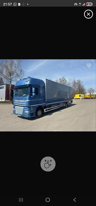 ef m: Грузовик, DAF, Дубль, Б/у — 1