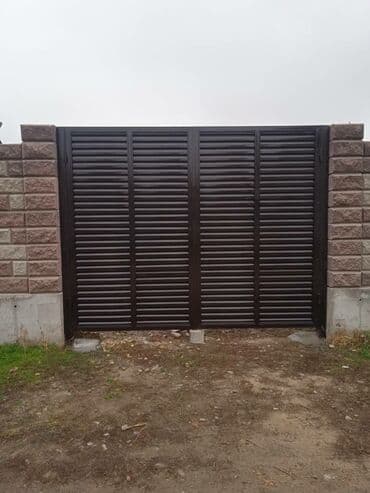 на железных номерах: Сварка | Ворота — 8