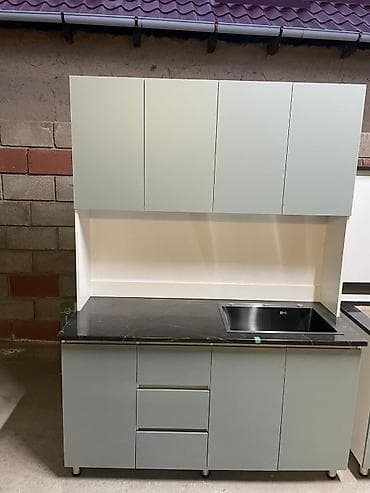 куханная мойка: Кухонный гарнитур, цвет - Белый, Платная доставка, Самовывоз, Бесплатная доставка — 6