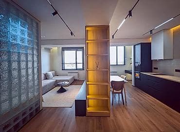 Квартиры: 2 комнаты, 44 м², Элитка, 12 этаж, Дизайнерский ремонт — 3