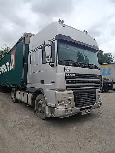 тентованный: Грузовик, DAF, Дубль, Б/у — 2