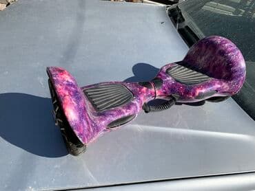 продаю настольный теннис: Гироскутер - Яркий космический принт (фиолетово‑розовая «галактика») — 2