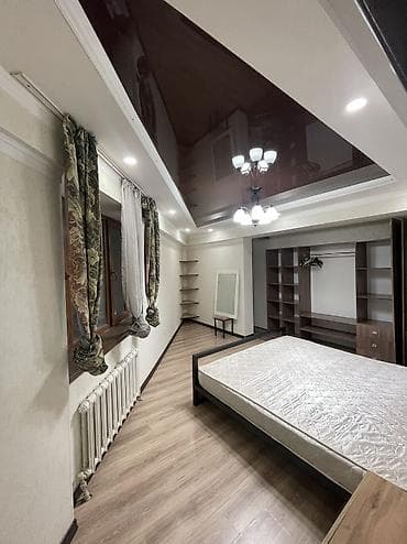 osh flat: 2 комнаты, 12 мкр Собственник, Без подселения, от 3 месяцев, С мебелью частично — 1