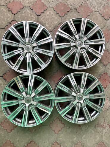 продаю титан диск на ниву: Литые Диски R 22 Комплект, отверстий - 5, Б/у — 1