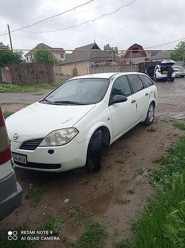 Транспорт: Nissan Primera: 2002 г., 1.8 л, Кол менен иштөөчү, Бензин, Универсал — 4