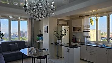 сдаю 2 ком кв кок жар: 2 комнаты, 66 м², Элитка, 12 этаж, Дизайнерский ремонт — 1