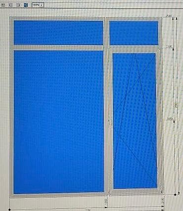 solutions upper: Продается межкомнатная перегородка с дверью из алюминия со — 2