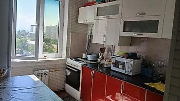 квартира токмок: 3 комнаты, 70 м², 3 мкр 105 серия, 5 этаж, Косметический ремонт — 9
