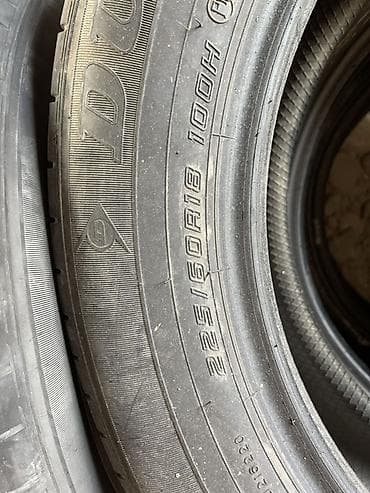 rf1 rf2: Шины 225 / 60 / R 18, Лето, Б/у, Комплект, Легковые, Dunlop — 3