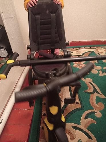 турник 5 в 1: Детский трёхколёсный велосипед-трансформер с родительской ручкой — 1