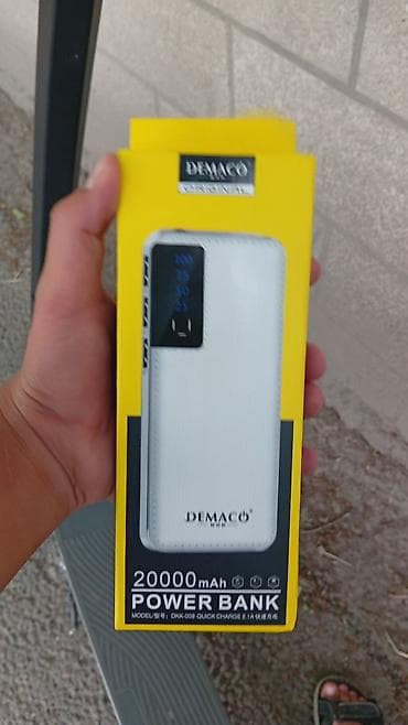 Внешний аккумулятор DEMACO Power Bank 20000 mAh Характеристики: -