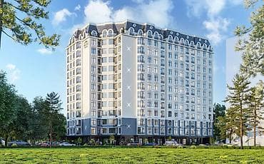 студия комната: 1 комната, 44 м², Элитка, 8 этаж, Готовая ПСО (под самоотделку) — 2