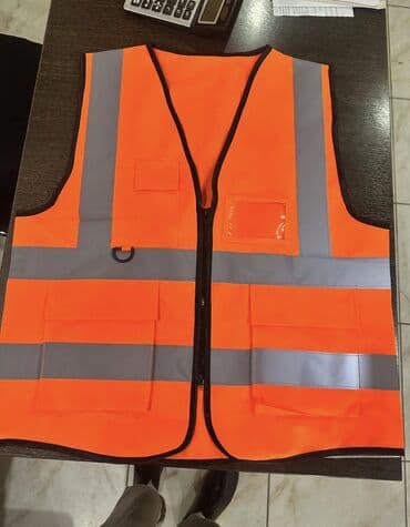 строительный жилет: Светоотражающий жилет повышенной видимости - Цвета: лимонно‑жёлтый и — 3