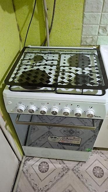 Для кафе, ресторанов: Кухонная плита IDEAL с духовкой и стеклянной крышкой. Основные — 2