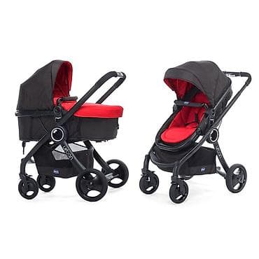 коляска urban: Коляска, Chicco, цвет - Черный, Б/у, Самовывоз — 2