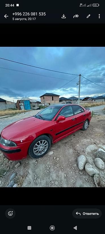 гур калдина: Mitsubishi Galant: 2002 г., Седан — 6