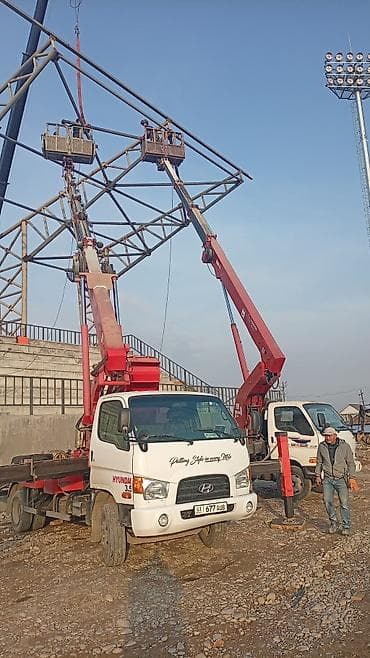 Аренда автовышек и кран-манипуляторов для высотных работ - Подъем