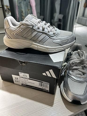 Кроссовки, 37, Adidas, Новый, цвет - Серый, Самовывоз