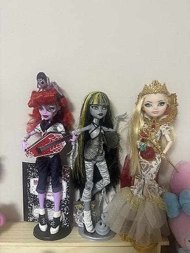 lego technic: Клео и Оперетта по 4500 сом,а Эппл Вайт 6500. Куклы фулл,у каждой — 1